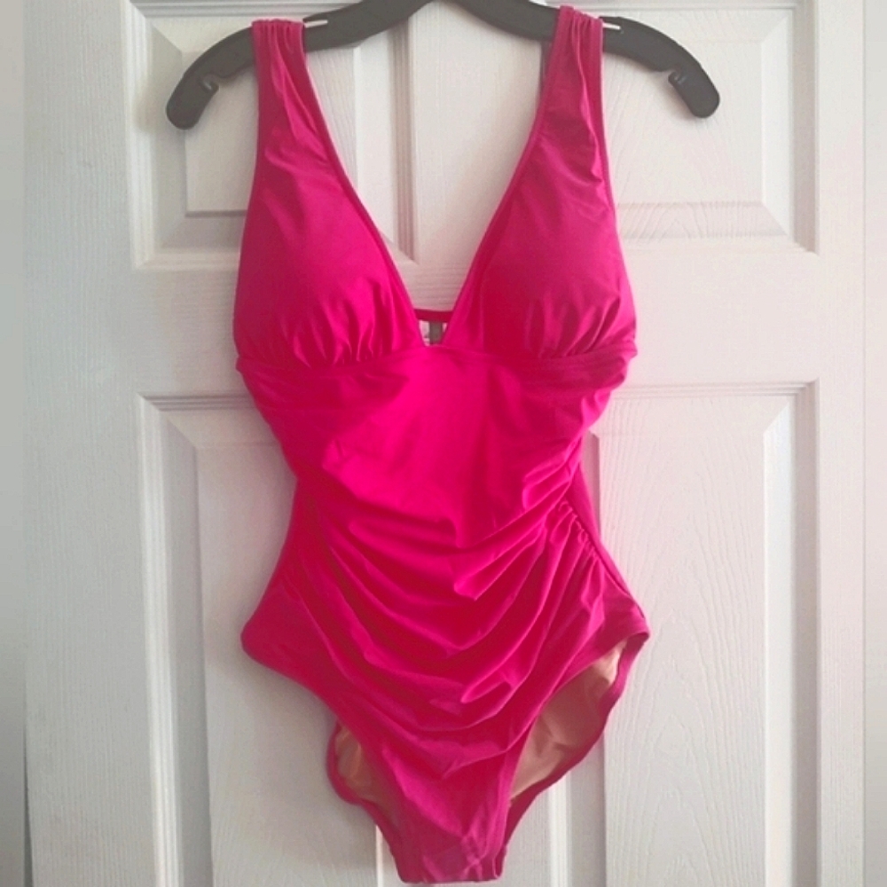 J Crew Fuchia One Piece Swimsuit Various Sizes